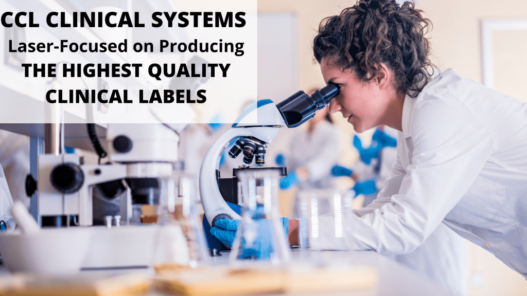 While our Clinical Booklet Labels are typically used when conducting global clinical trials, our Conventional Clinical Labels are normally used for single language studies.